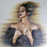 Роспись стен аэрографией. Фотореализм и 3D-рисунки
